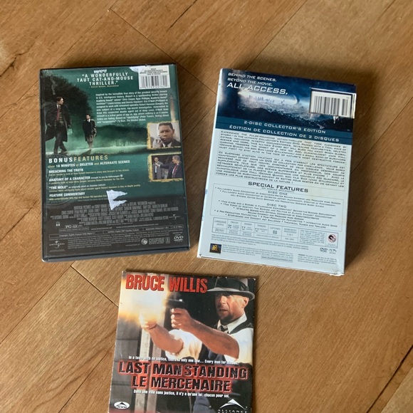 Three DVD movies ,Breach, The Day After Tommorow and Last Man Standing. - Picture 2 of 2
